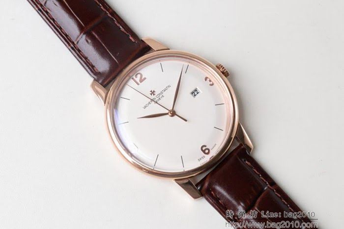 江詩丹頓 Vacheron Constantin VC最新力作 江詩丹頓VC 極簡傳承複刻腕表 商務百搭型 男士腕表  wssb5175